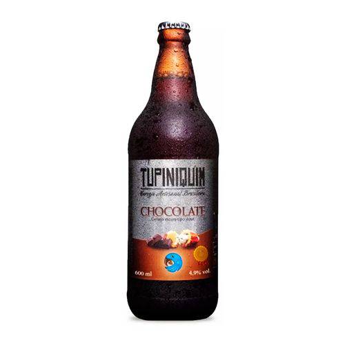 Cerveja Tupiniquim Chocolate Stout 600 Ml - 15% OFF