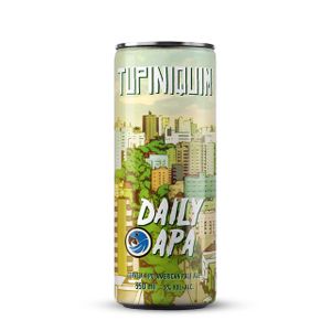 Cerveja Tupiniquim Daily APA Lata 350ml + 16 KM