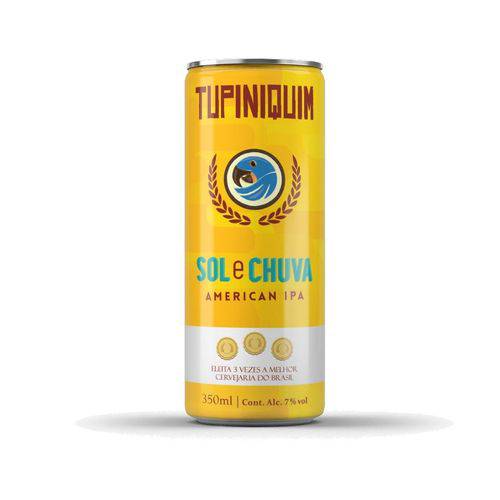 Cerveja Tupiniquim Sol e Chuva American Ipa Lata - 350ml