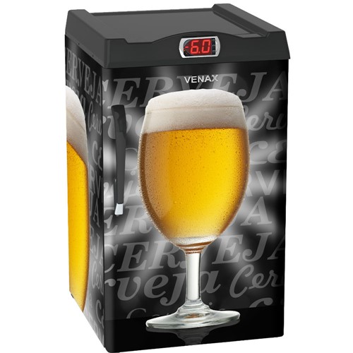 Cervejeira EXPM100 Design Exclusivo Venax Preta - 220v