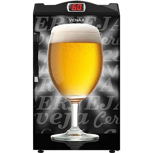 Cervejeira Venax 1 Porta EXPM100 82 Litros Adesivado Taça