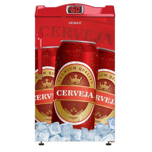 Cervejeira Venax Expm100l 82 Litros Vermelho Cerveja Premium 220V