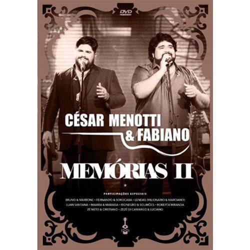 César Menotti & Fabiano - Memórias 2 - DVD