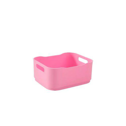 Cesta Fit Baby Pequena 18,5 X 15 X 8 Cm Rosa Baby - Coza