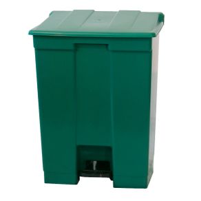 Cesto de Lixo C/Pedal 30L , CP30VD Verde - Bralimpia