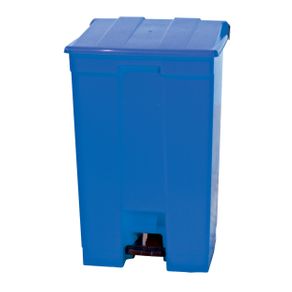 Cesto de Lixo C/Pedal 60L , CP60AZ Azul - Bralimpia