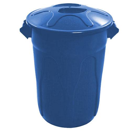 Cesto de Lixo Tipo Balde 100 L Azul