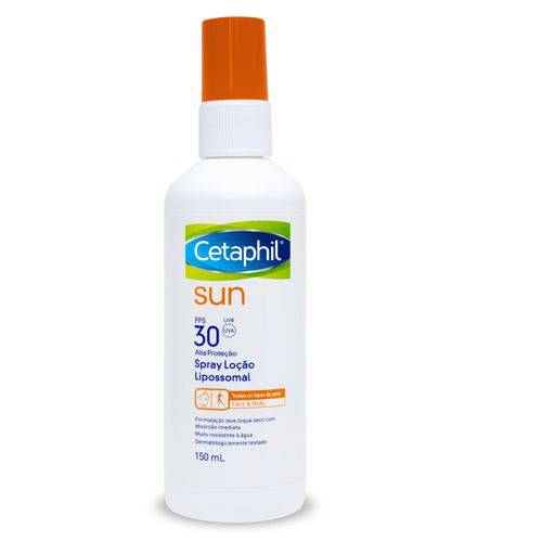 Cetaphil Sun Spray Loção Lipossomal Protetor Solar Fps 30