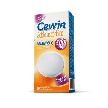 Cewin Vitamina C 500mg Sanofi 30 Comprimidos