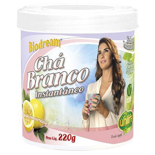 Chá Branco Solúvel de Maracujá - Unilife - 220g
