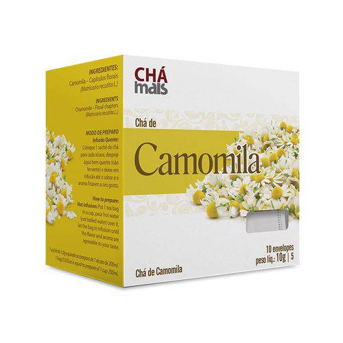Chá Camomila 10 Sachês X 10g Chá Mais