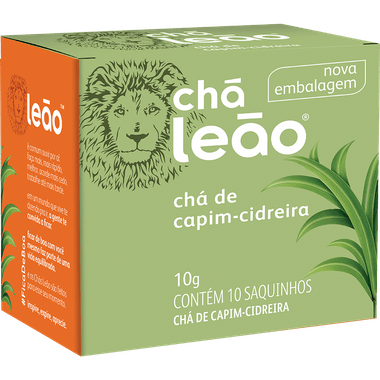 Chá Leão Erva Cidreira 10 Saquinhos Cx. C/ 30 Pct.