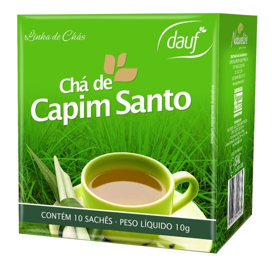Chá Capim Santo Dauf com 10 Sachés