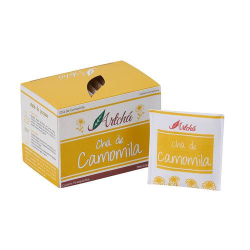 Chá de Camomila Caixa C/15 Sachês 15gr - Artchá