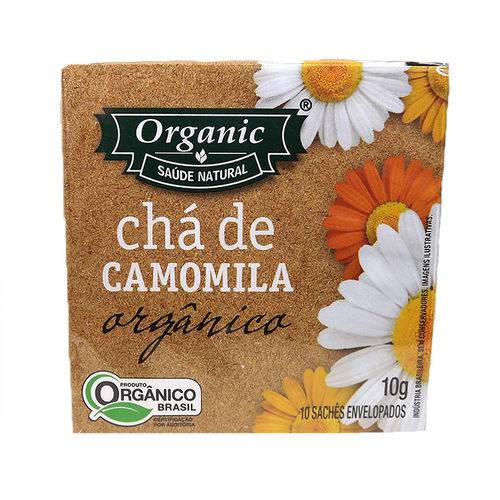 Chá de Camomila Orgânico Organic 10g