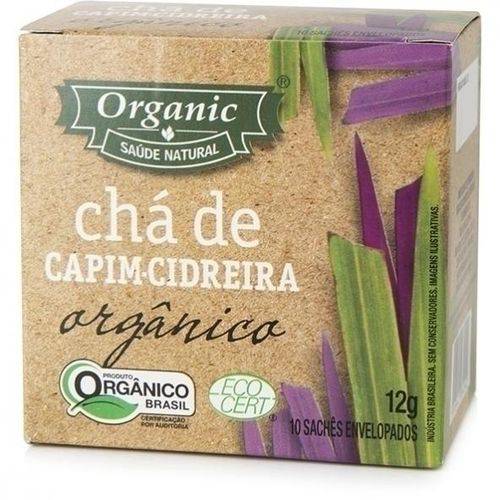 Chá de Capim Cidreira Orgânico 12g - Organic