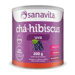 Chá de Hibiscus - 200g Uva - Sanavita