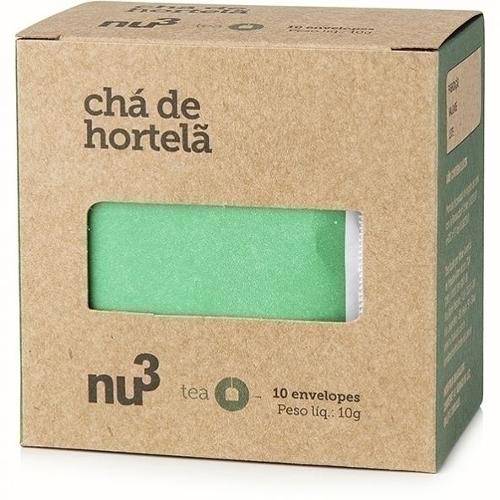 Cha de Hortela 10 Saches Nu3 Natural