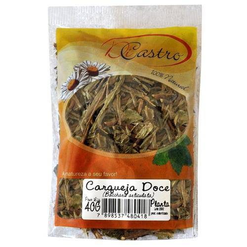Chá em Planta de Carqueja Doce - Dicastro - 40g