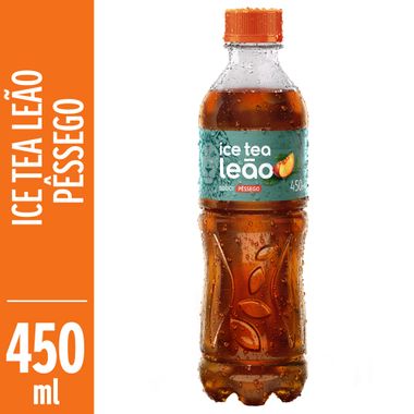 Chá Ice Tea Pêssego Leão 450ml