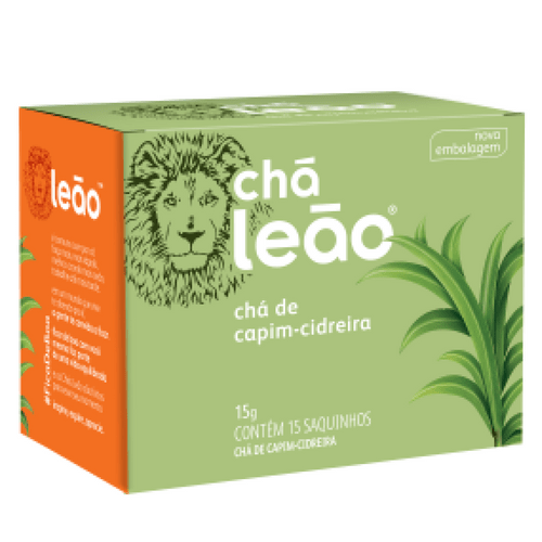 Chá Leão Capim Cidreira 15 Sachês