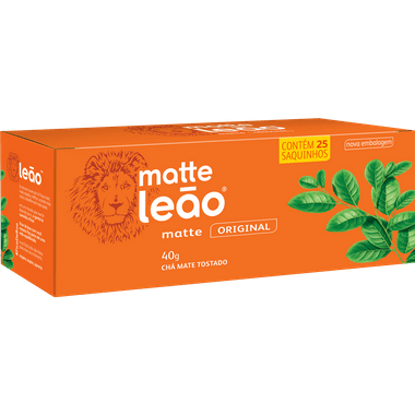 Chá Mate Natural Leão 40g