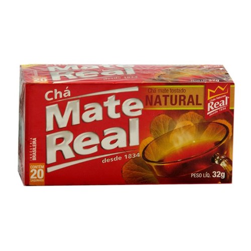 Cha Mate Real Bags 32g Saquinho Natural