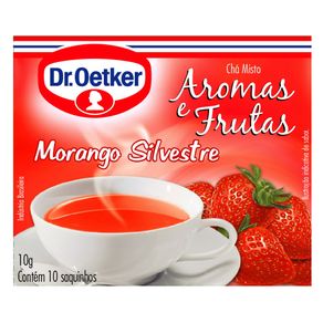 Chá Misto Aromas e Frutas Sabor Morango Silvestre 10g