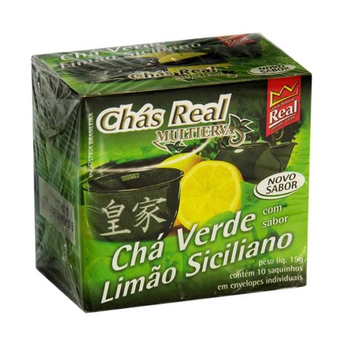 Cha Multiervas C/10 Verde Limao Siciliano