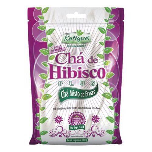 Chá Plus Hibisco 100g Katigua
