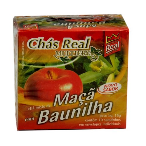 Cha Real 15g Mate Misto Maca / Baunilha