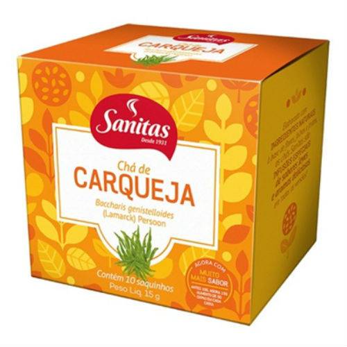 Chá Sanitas Carqueja 10 Sachês