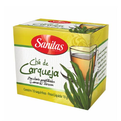 Chá Sanitas Carqueja com 10 Saches