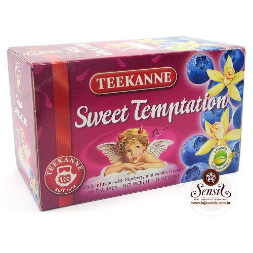 Chá Teekanne Sweet Temptation. 20 Saches.