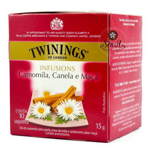 Chá Twinings Of London Camomila, Canela e Maçã