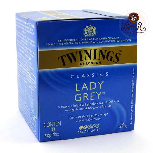 Chá Twinings Of London Lady Grey Inglês Importado