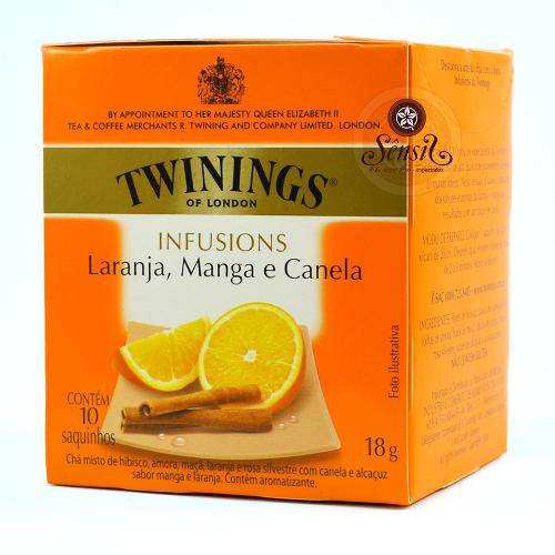 Chá Twinings Of London Laranja, Manga e Canela