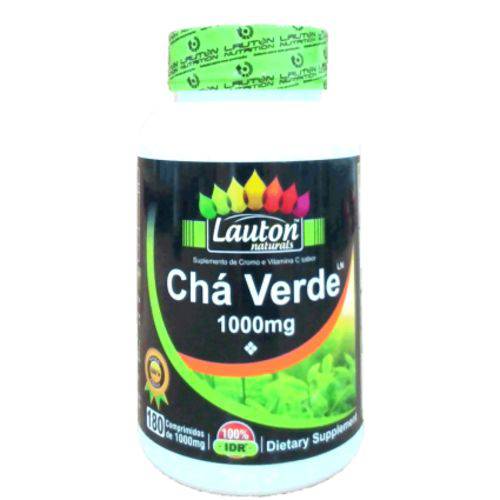 CHÁ Verde - 1000 Mg - 180 Tabl - Lauton Nutrition