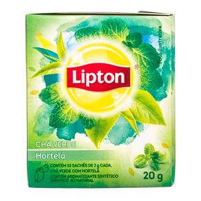 Chá Verde com Hortelã Lipton 20g