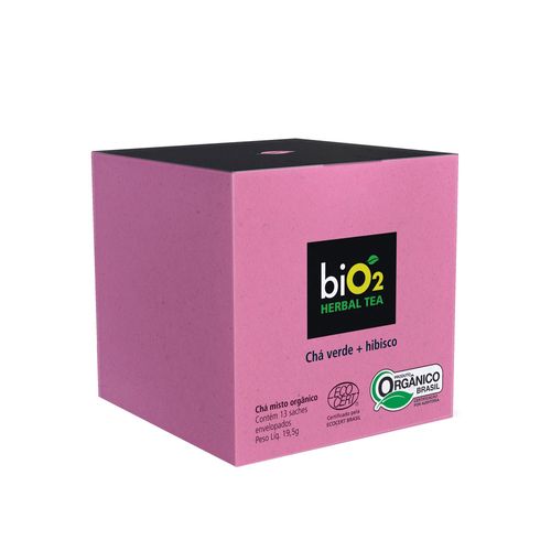 Chá Verde + Hibisco Herbal Tea - Bio2 - 19,5g