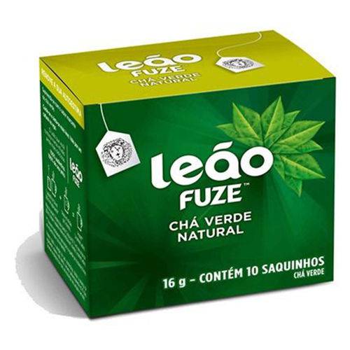 Chá Verde Leão Caixa com 10 Sachês
