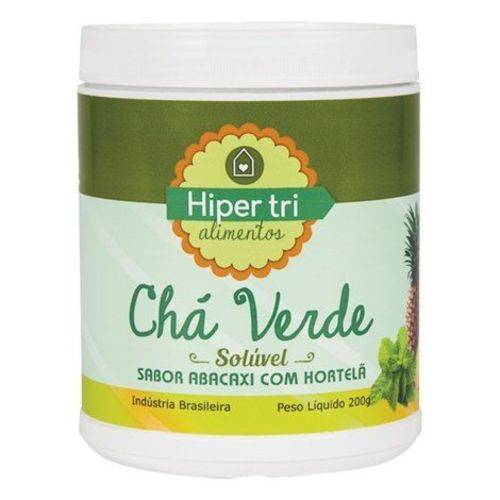 Chá Verde Solúvel Abacaxi/hortelã 200g Hiper Tri