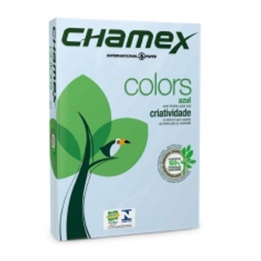 Chamex Color 21x29,7cm 75gr A4 Azul 500 Folhas