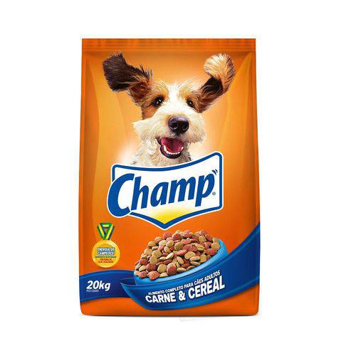 Champ Adulto Carne e Cereal 20 Kg