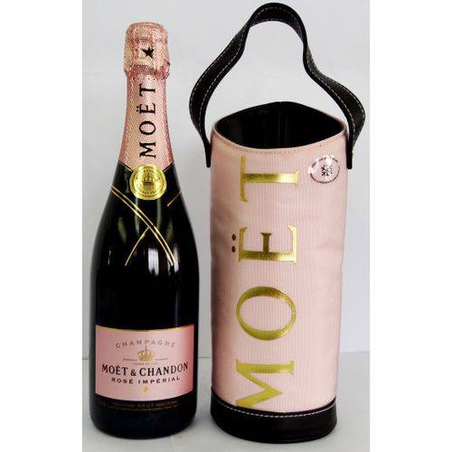 Champagne Moet Chandon Imperial Rosé Iso Bag (750ml)