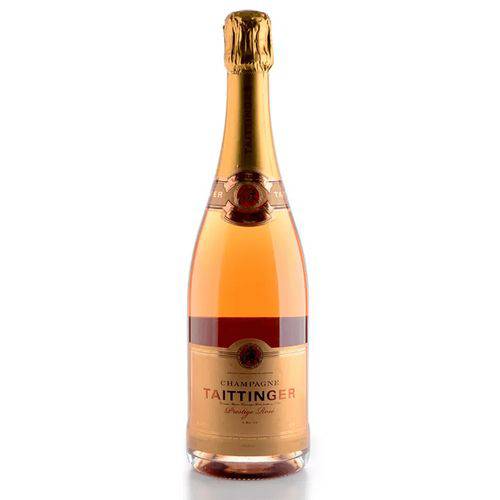 Champagne Taittinger Brut Prestige Rose Branco 750 Ml