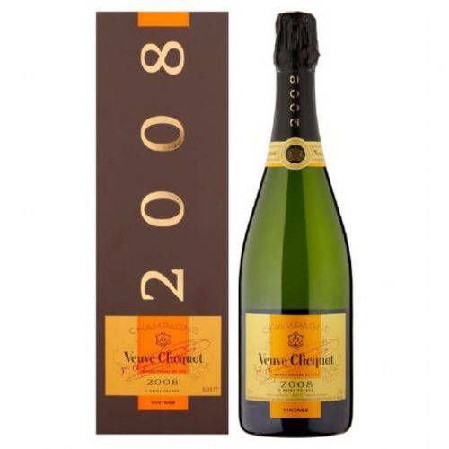 Champagne Veuve Clicq Brut Vint 2008 750 Ml