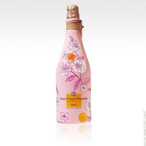 Champagne Veuve Clicquot Rose Sakura Jacket Ice (750ml)