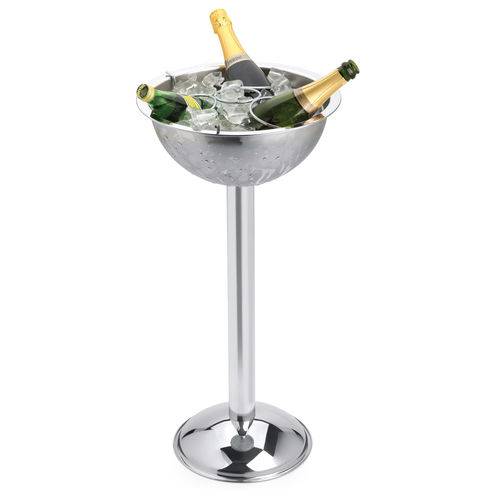 Champagneira C/ Pedestal e Grelha 8 Litros 3 Garrafas Forma