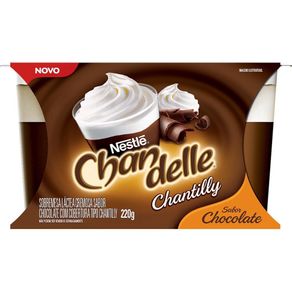 Chandelle Chantily com Chocolate Nestlé 200g
